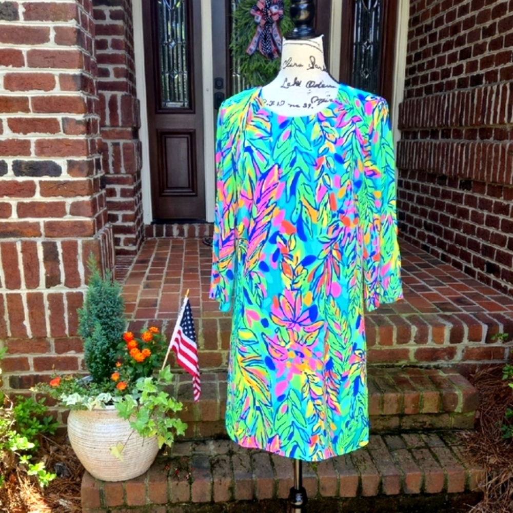 Lilly Pulitzer Crewneck Shift Dress